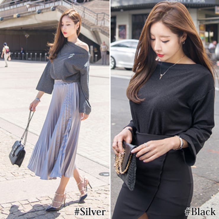 華奢なデコルテラインを演出♪オフショルダー長袖カットソー 春先行 | KawaiCat | 詳細画像7