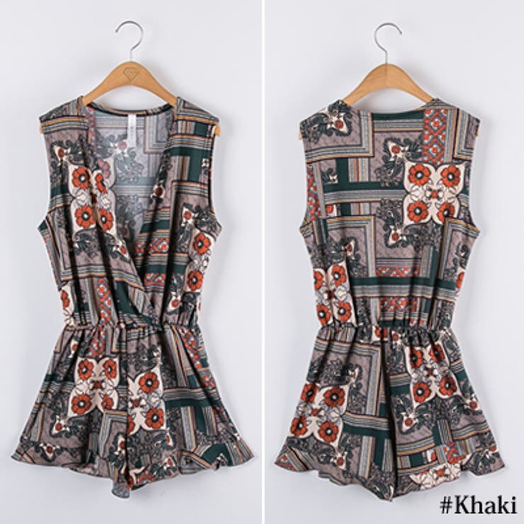 オールインワン レディース ノースリーブ | KawaiCat | 詳細画像7