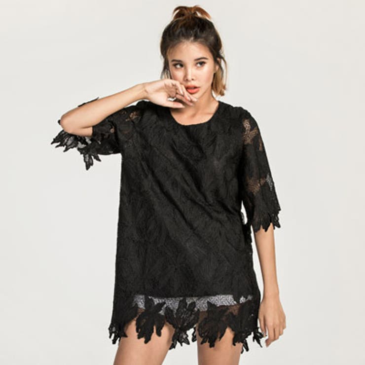 【op19025】ワンピース レディース 7分袖 | KawaiCat | 詳細画像3 