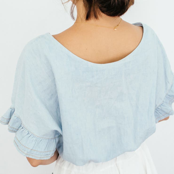 【ts19077】ブラウス レディース 半袖 | KawaiCat | 詳細画像4 