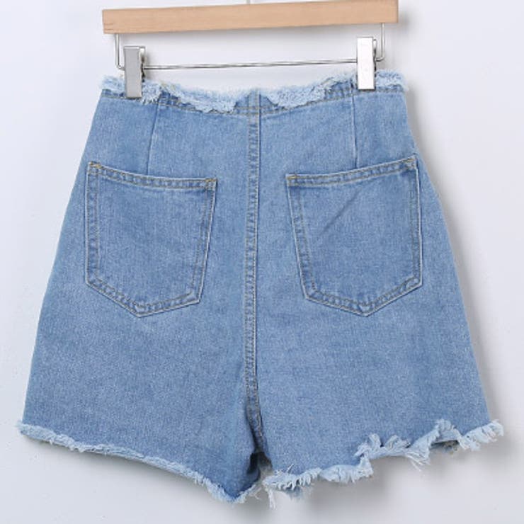 ショートパンツ レディース デニム[品番：KW000011952