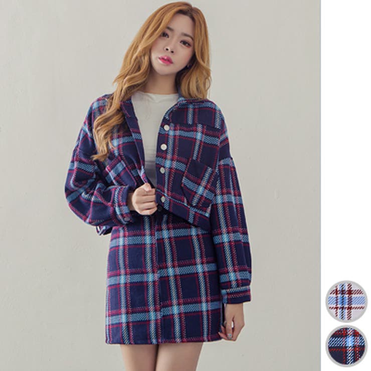 セットアップ レディース チェック 品番 Kw Kawaicat カワイキャット のレディース ファッション通販 Shoplist ショップリスト
