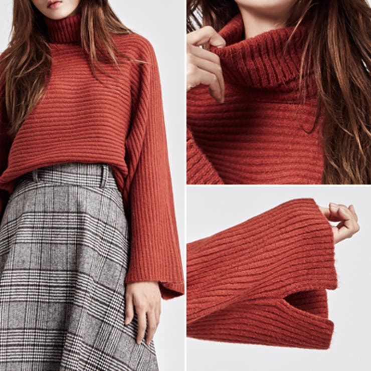 ニット レディース タートルネック | KawaiCat | 詳細画像9