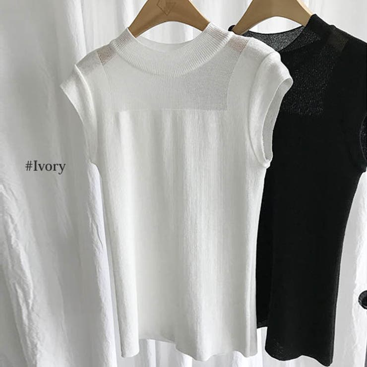 ノースリーブ カットソー ニット | KawaiCat | 詳細画像13 