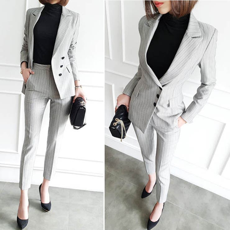 BRIEFING⭐︎レディースセットアップ美品 4ボタンダブルジャケット《CONTROLα》《セットアップ着用可