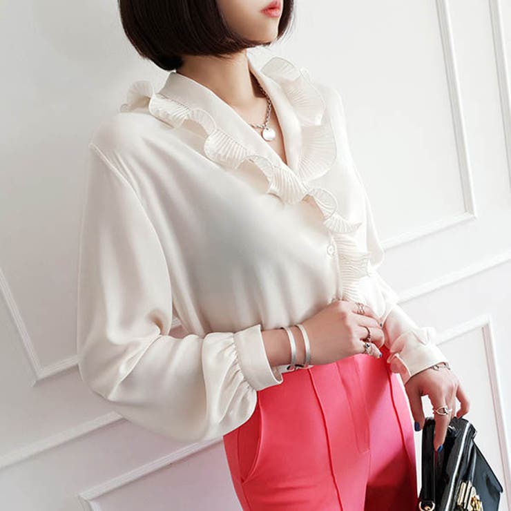 ブラウス レディース 襟付き | KawaiCat | 詳細画像14 