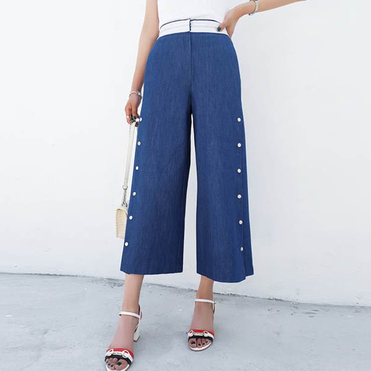 ワイドパンツ レディース ガウチョ | KawaiCat | 詳細画像5 