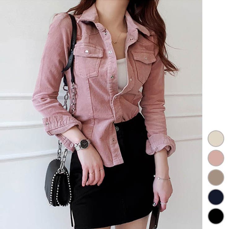 シャツ レディース コーデュロイ | KawaiCat | 詳細画像1 