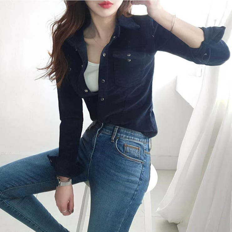 シャツ レディース コーデュロイ | KawaiCat | 詳細画像14 