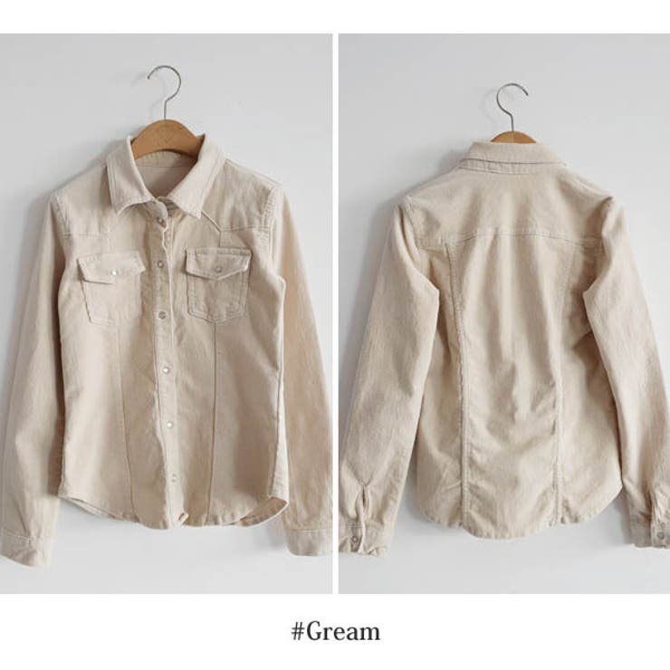 シャツ レディース コーデュロイ | KawaiCat | 詳細画像2 