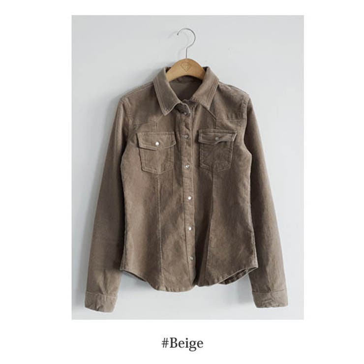 シャツ レディース コーデュロイ | KawaiCat | 詳細画像4 