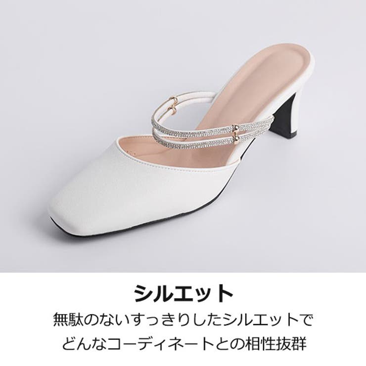 ヒール6Cm ミュール レディース | KawaiCat | 詳細画像8 