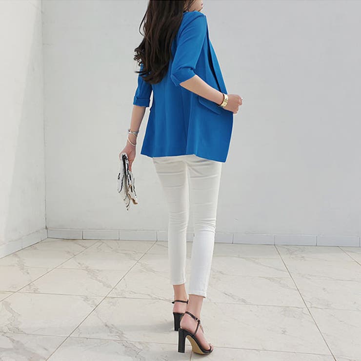 ジャケット レディース 5分袖 | KawaiCat | 詳細画像7 