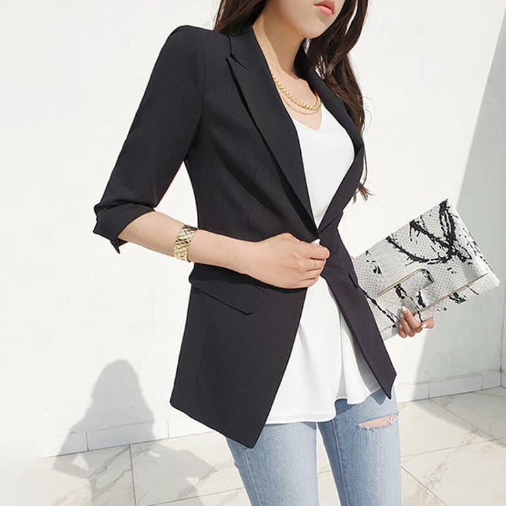 ジャケット レディース 5分袖 | KawaiCat | 詳細画像22 