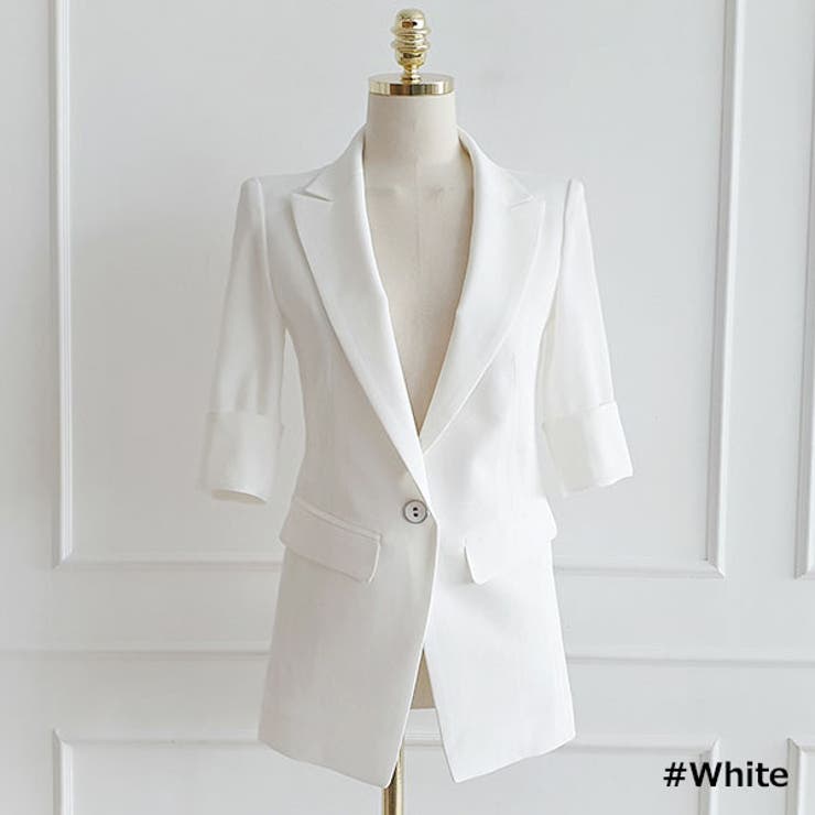 ジャケット レディース 5分袖 | KawaiCat | 詳細画像4 