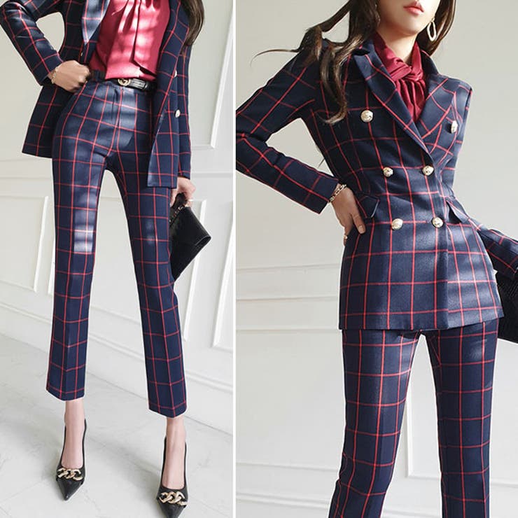 レディーススーツ　セットアップ 楽天市場】セレモニースーツ ワイドパンツ ジャケット