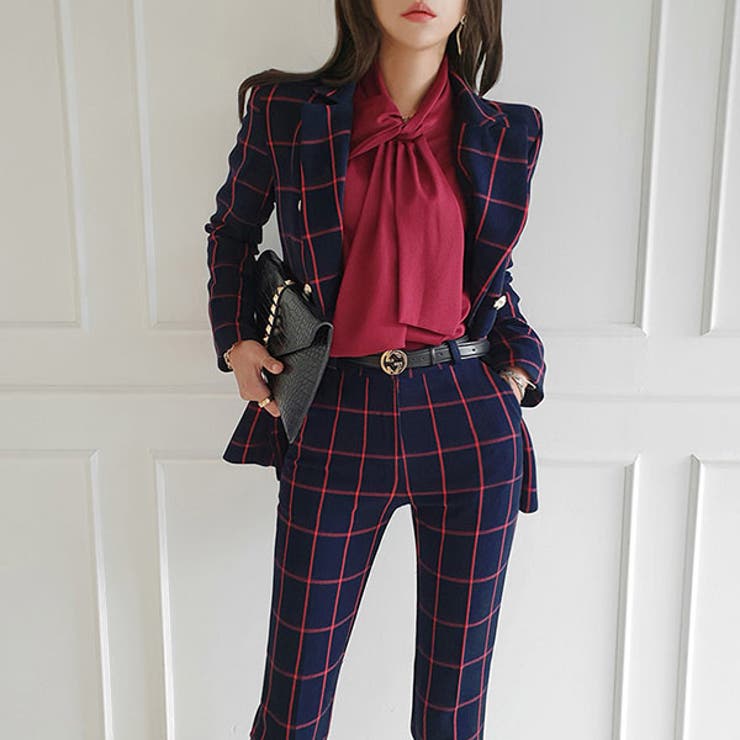 レディーススーツ　セットアップ スーツ レディース セットアップ[品番：ZY000004183]｜GIRL