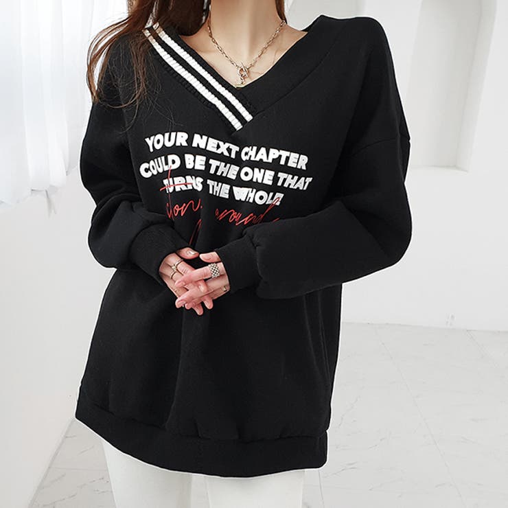 裏起毛 トレーナー レディース | KawaiCat | 詳細画像4 