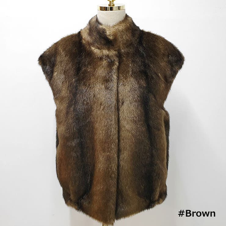 ベスト レディース フェイクファーベスト | KawaiCat | 詳細画像3 