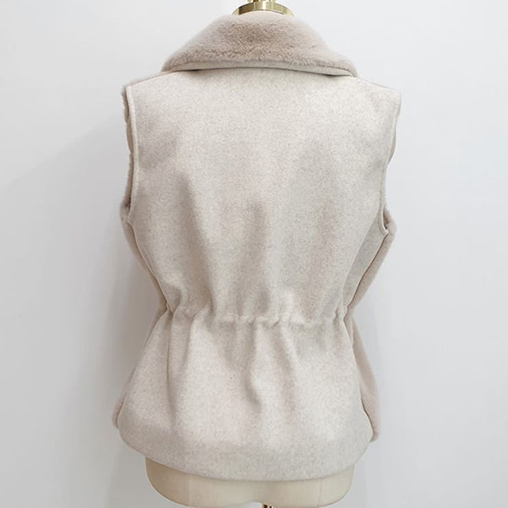 ベスト レディース フェイクファーベスト | KawaiCat | 詳細画像6 