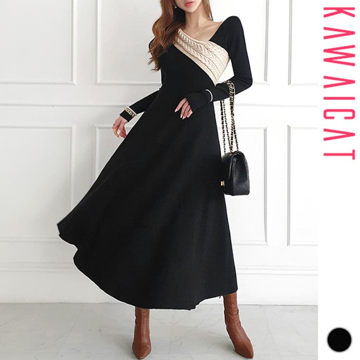 ワンピース レディース 長袖 | KawaiCat | 詳細画像1 