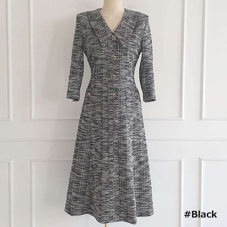 ワンピース レディース ツイード | KawaiCat | 詳細画像2 