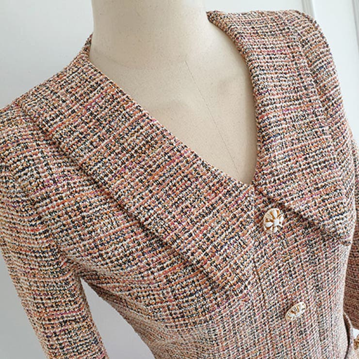 ワンピース レディース ツイード | KawaiCat | 詳細画像18 