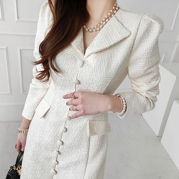 ワンピース レディース ツイード | KawaiCat | 詳細画像11