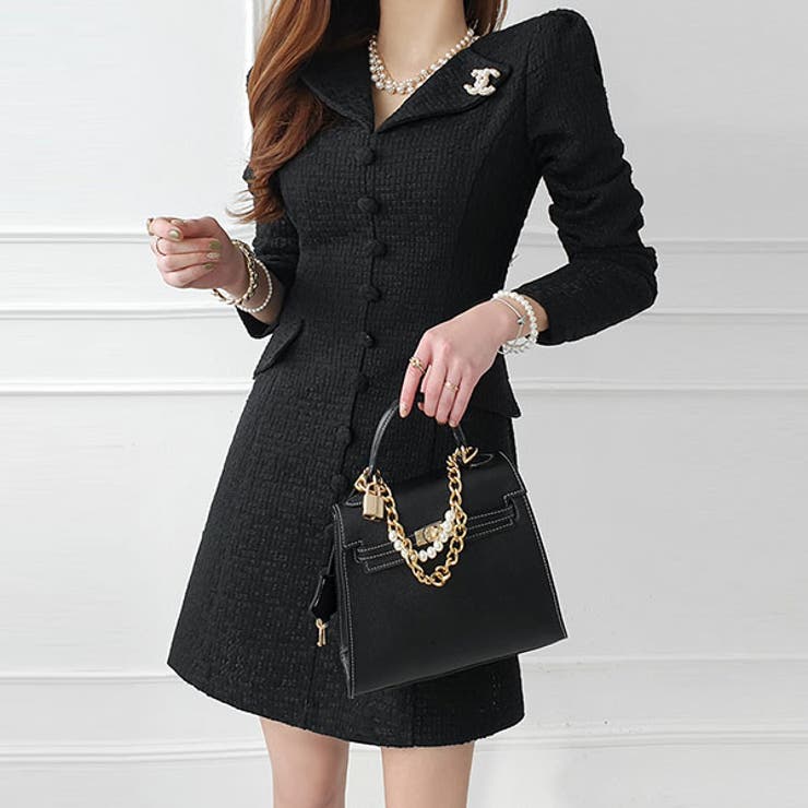 ワンピース レディース ツイード | KawaiCat | 詳細画像13