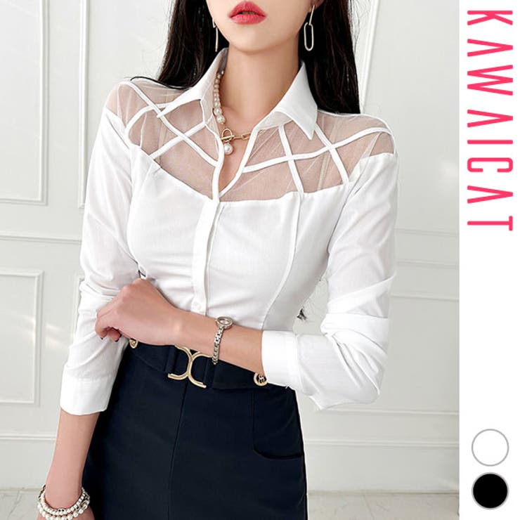 ブラウス シャツ レディース | KawaiCat | 詳細画像1 