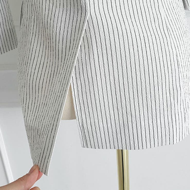 ジャケット レディース ストライプ | KawaiCat | 詳細画像16 