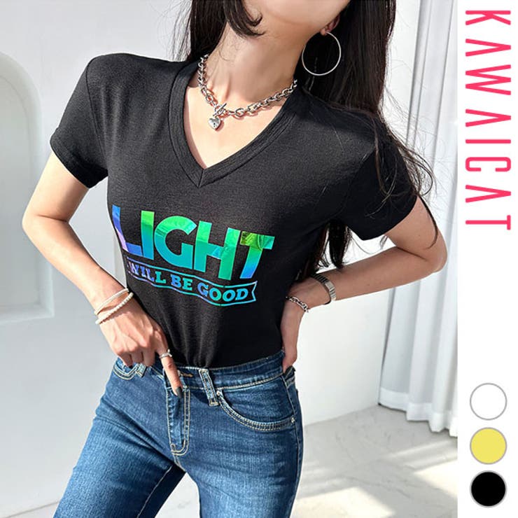 Tシャツ レディース トップス | KawaiCat | 詳細画像1 