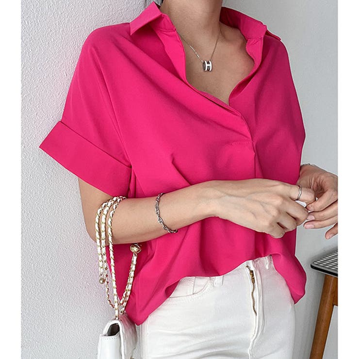 ブラウス レディース 半袖 | KawaiCat | 詳細画像9 