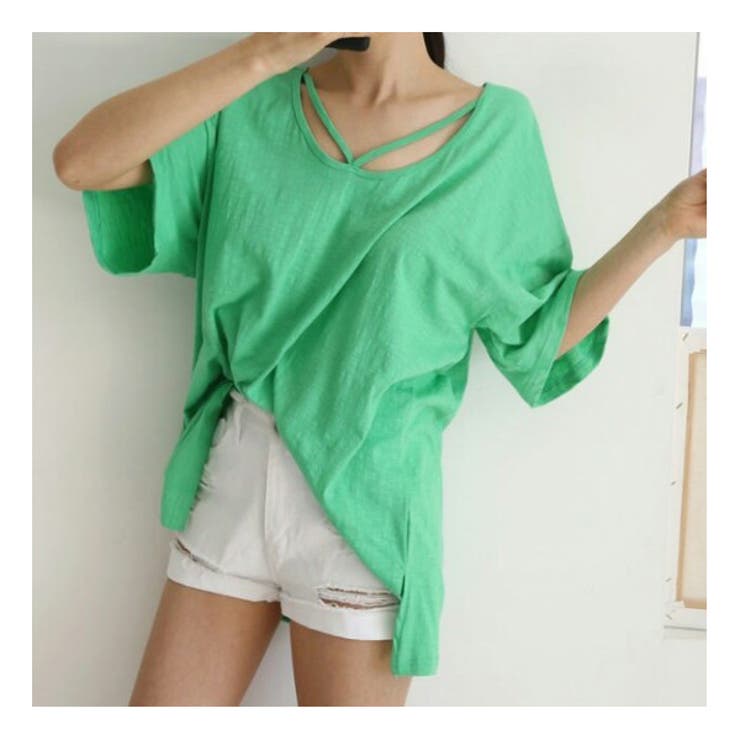 Tシャツ レディース 五分袖 | KawaiCat | 詳細画像4 