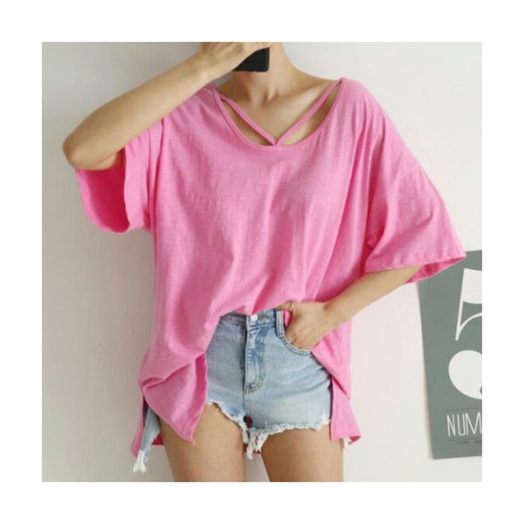 Tシャツ レディース 五分袖 | KawaiCat | 詳細画像6 