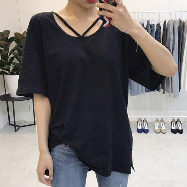 Tシャツ レディース 五分袖 | KawaiCat | 詳細画像12 