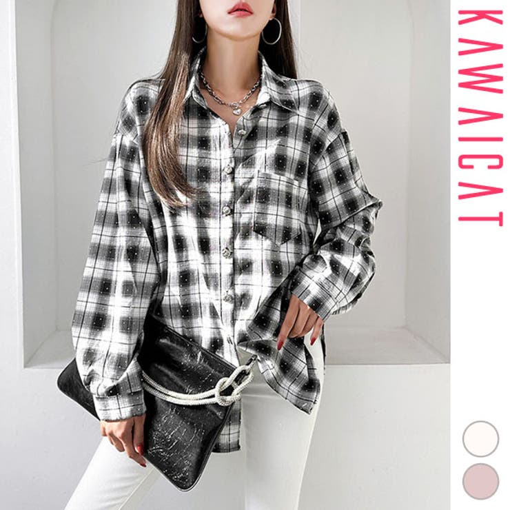 シャツ レディース 長袖 | KawaiCat | 詳細画像1 