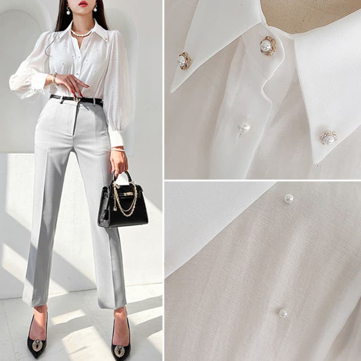 ブラウス レディース 長袖 | KawaiCat | 詳細画像3 