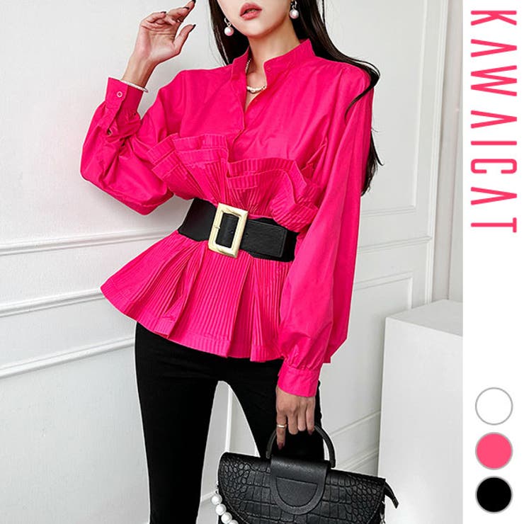 ブラウス レディース 長袖 | KawaiCat | 詳細画像1