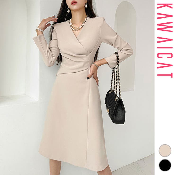 ワンピース レディース 長袖 | KawaiCat | 詳細画像1 