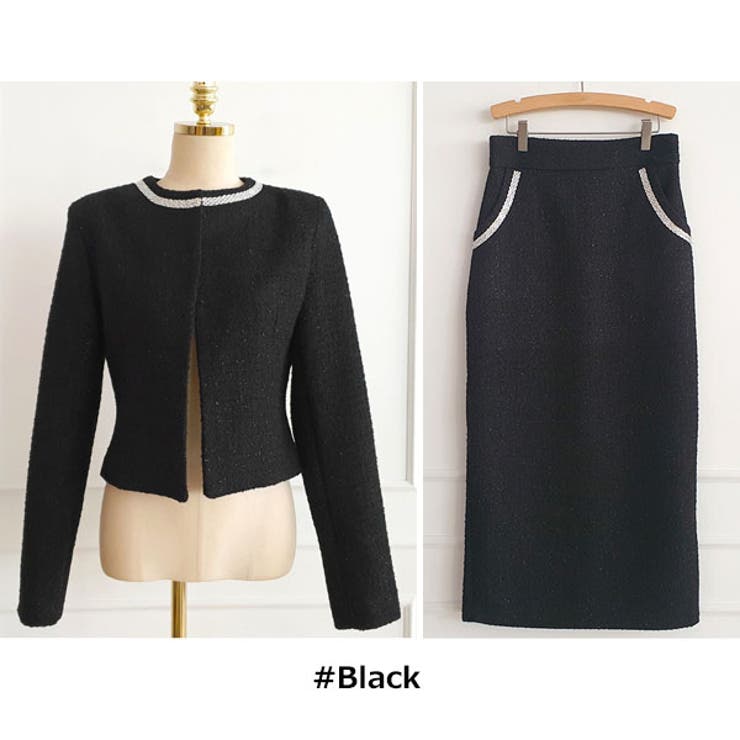 セットアップ レディース ツイード | KawaiCat | 詳細画像14 