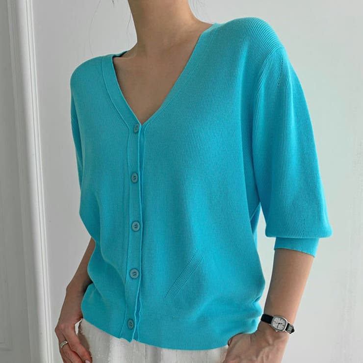 カーディガン レディース 八分袖 | KawaiCat | 詳細画像13 