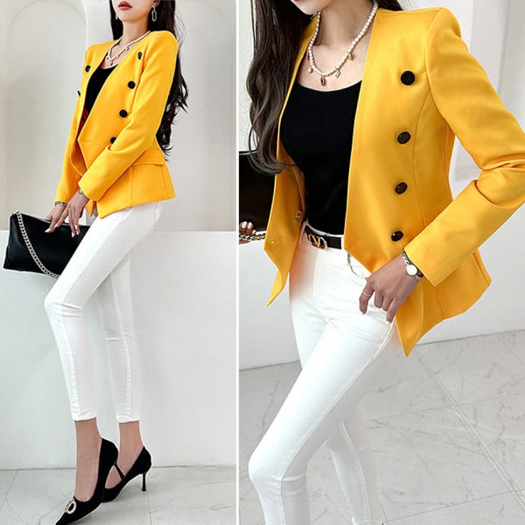 ジャケット レディース ノーカラー | KawaiCat | 詳細画像4 