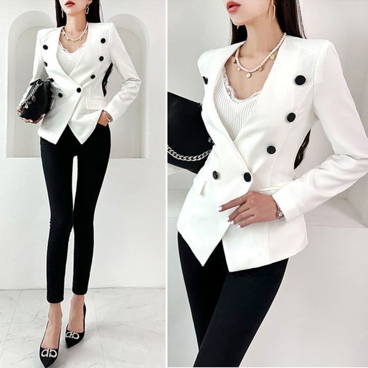 ジャケット レディース ノーカラー | KawaiCat | 詳細画像7 