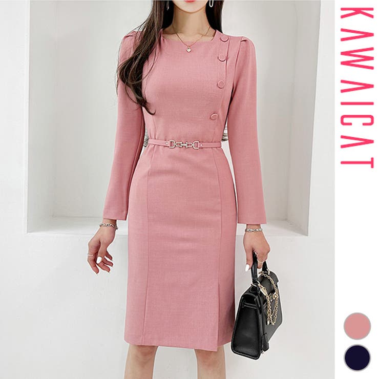 ワンピース レディース 長袖 | KawaiCat | 詳細画像1 