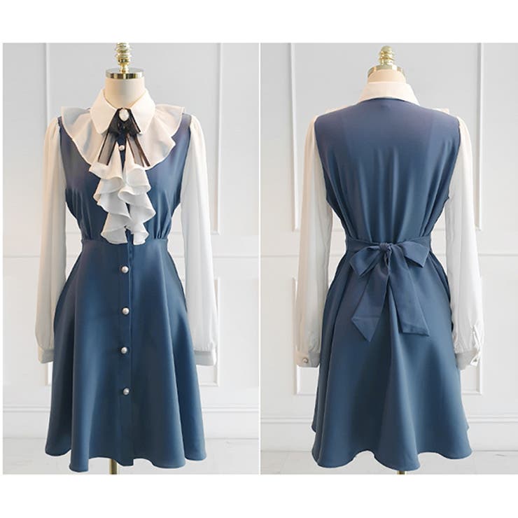 お手頃価格 ワンピース レディース 長袖[品番：KW000019531]｜KawaiCat ワンピース