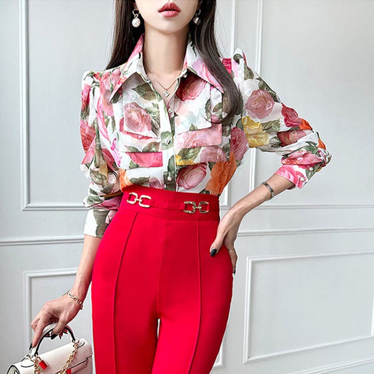 ブラウス レディース 長袖 | KawaiCat | 詳細画像7 