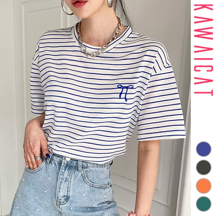 Tシャツ レディース トップス | KawaiCat | 詳細画像1 