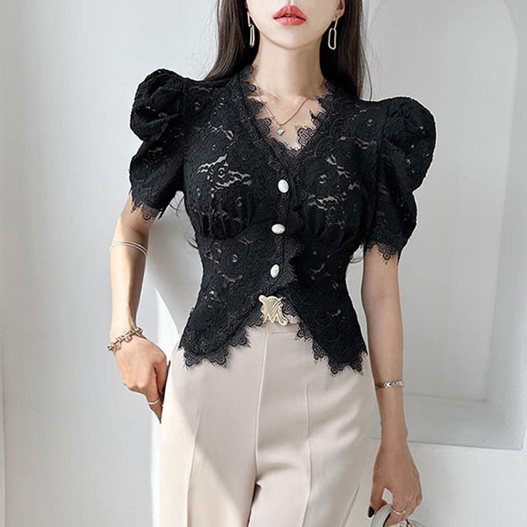 ブラウス レディース 半袖 | KawaiCat | 詳細画像9 