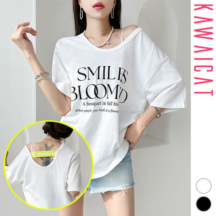 トップス レディース Tシャツ[品番：KW000020001]｜KawaiCat